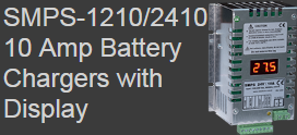 باتری شارژر  دیزل ژنراتور  DATAKOM دیتاکام 10 آمپر 12 , 24 ولت با نمایشگر smps-1210-2410 